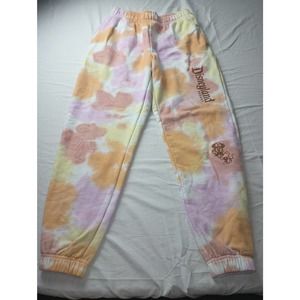 Disney Parks Resort Disneyland Minnie Mouse Tie Dye Joggers Womans, Size Small